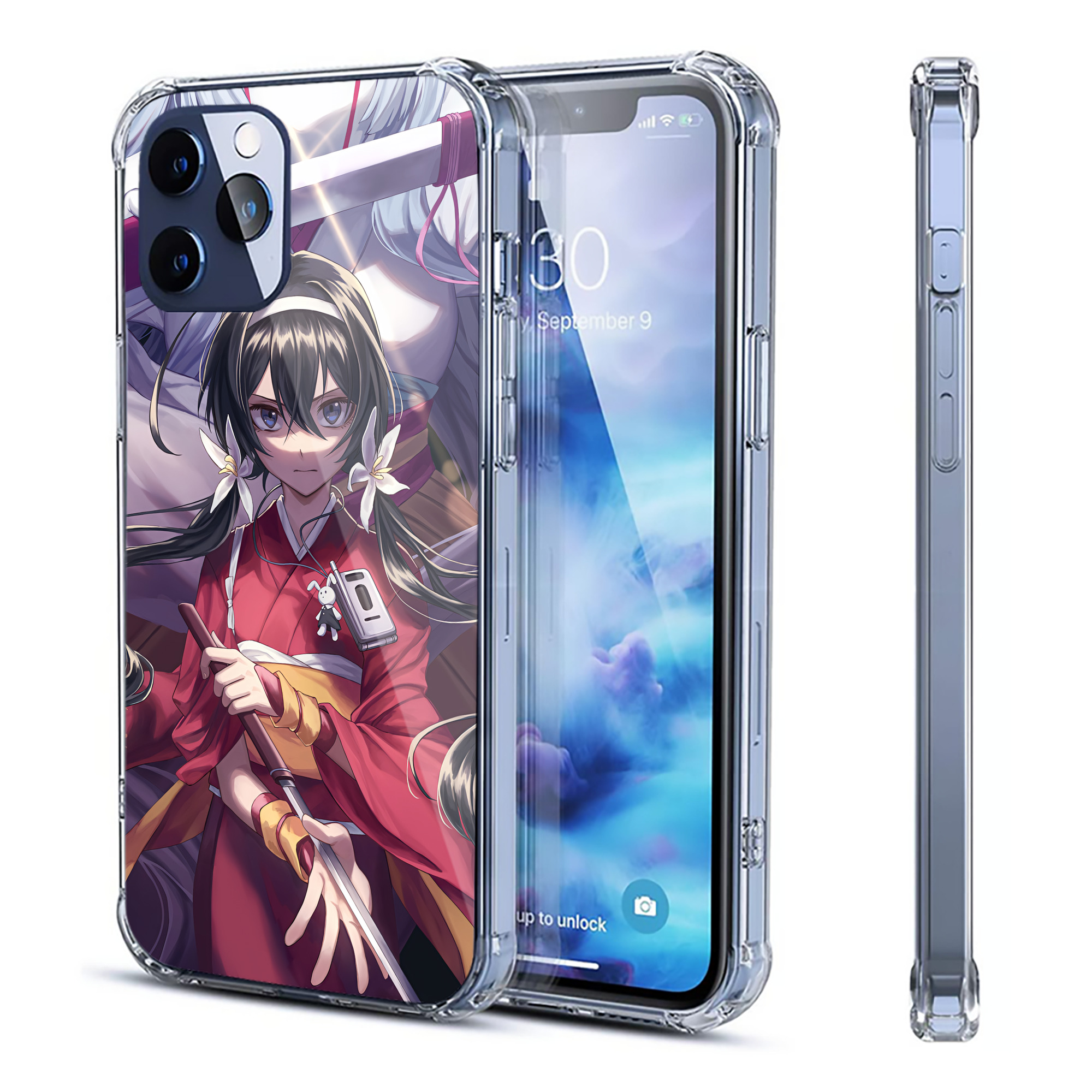 文豪ストレイドッグス Bungo Stray Dogs 【iPhone 12シリーズ対応】透明スマホケース（クリアソフトケース）